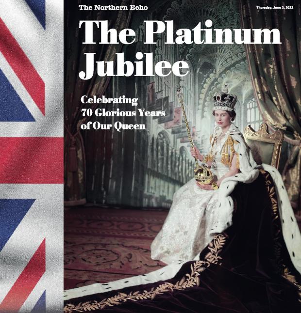 The Northern Echo: Jubilee supplement front page